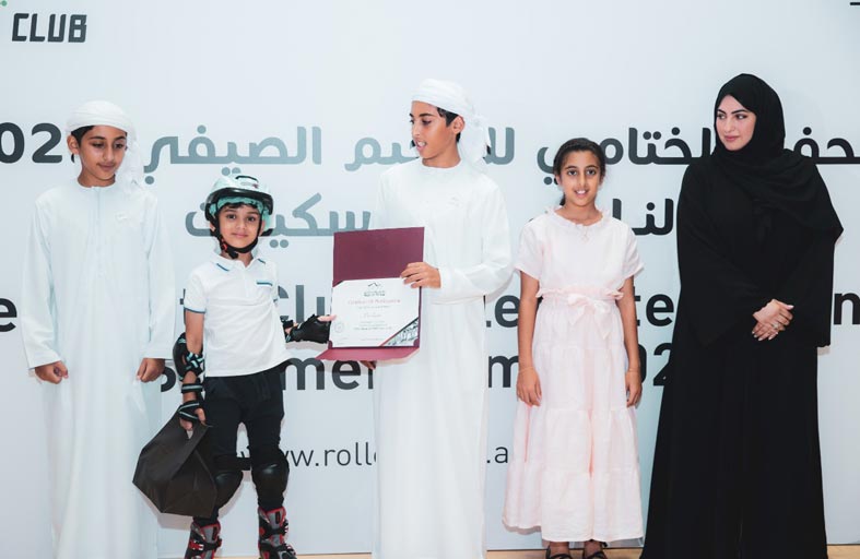 نادي أبوظبي للرولر سكيت يختتم فعالياته الصيفية بنجاح باهر ...