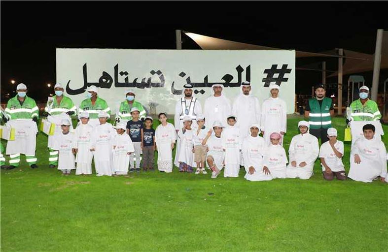 بلدية العين تنفذ حملة توعوية للمحافظة على المظهر العام في الأحياء السكنية