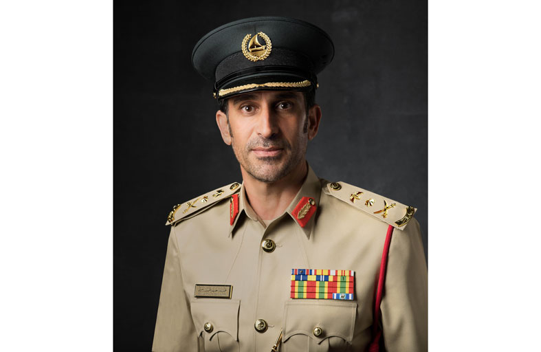 شرطة دبي تُهنئ القيادة الرشيدة وشعب الإمارات بيوم العلم