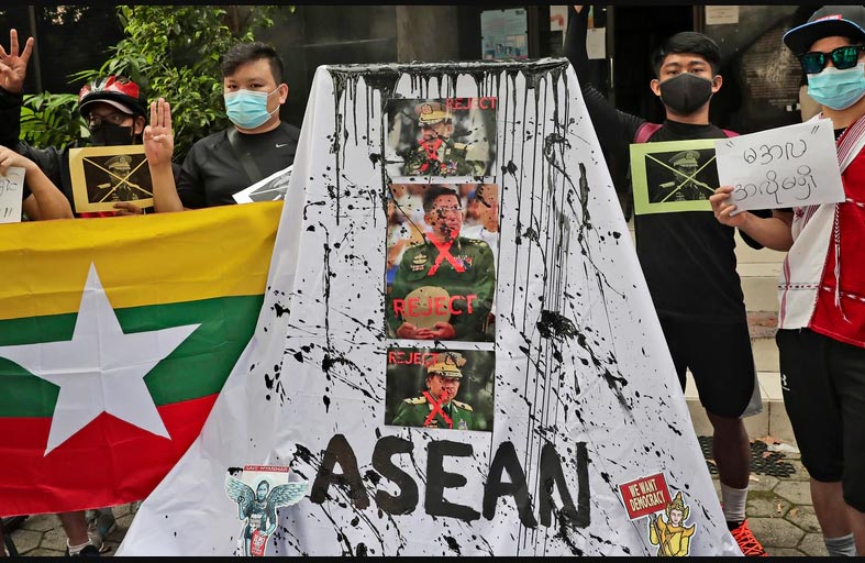  حكومة الظل في بورما ترحب بدعوة آسيان إلى وقف العنف