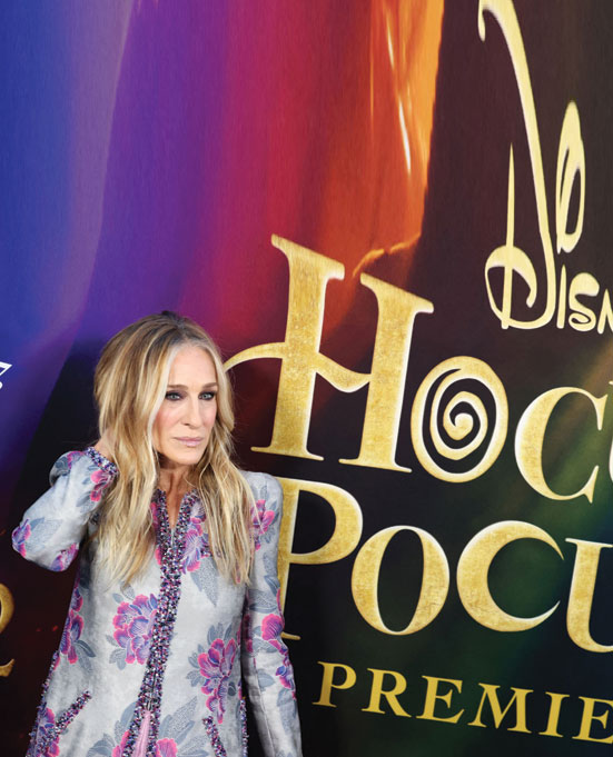 سارة جيسيكا باركر تحضر العرض الأول لفيلم Hocus Pocus 2 في مدينة نيويورك.  رويترز