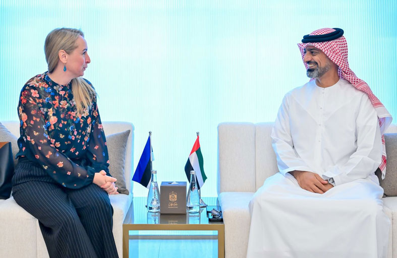 عمّار النعيمي وسفيرة أستونيا يبحثان سبل تعزيز التّعاون