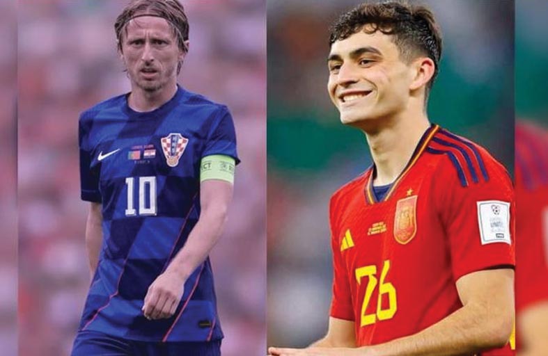 بيدري ومودريتش.. مواجهة تحمل نفحة الكلاسيكو 