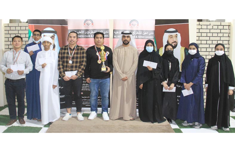 ختام ناجح لمهرجان الشطرنج الدولي بالعين .. والفلبيني مارفن يتوج باللقب