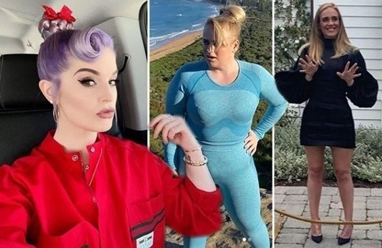 نجمات تخلصن من الوزن الزائد في العزل