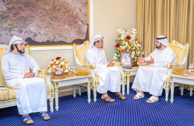 محمد الشرقي يلتقي المدير العام للهيئة العامة للرياضة ويطّلع على مشاريعها التطويرية