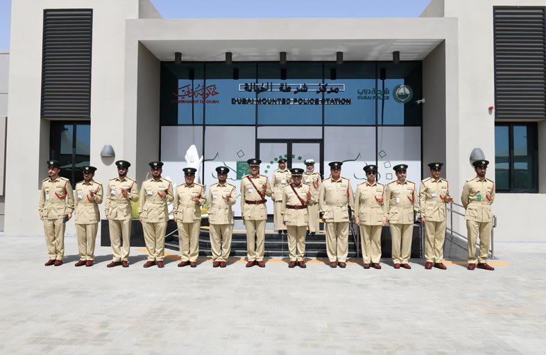 مركز شرطة الخيالة يعزز الأمن والأمان في المجتمع 