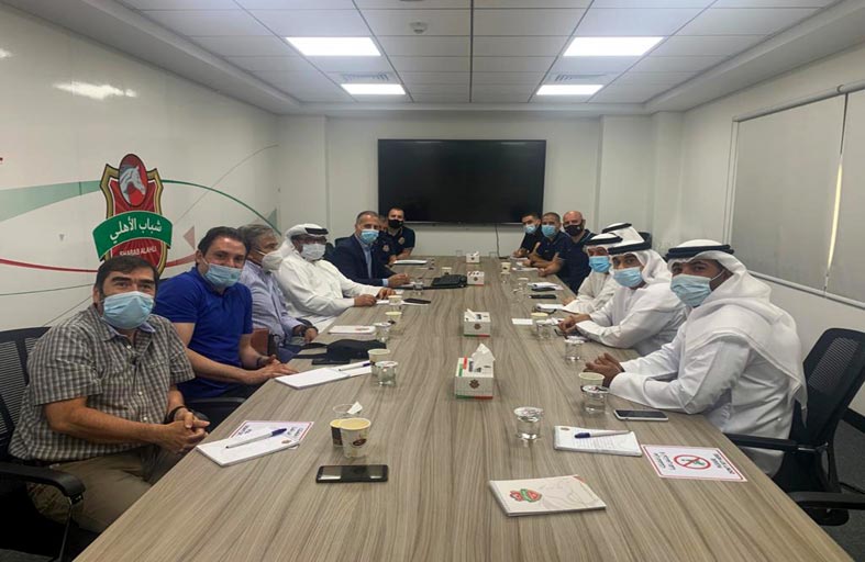 وفد اتحاد الكرة يبدأ زياراته للأندية برئاسة السهلاوي