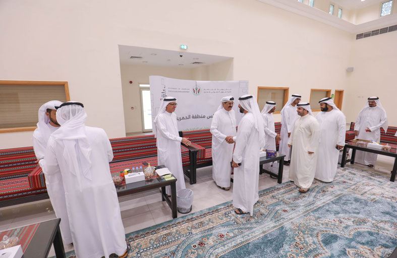 مجلس منطقة الحمرية يواصل استقبال المهنئين بعيد الأضحى 