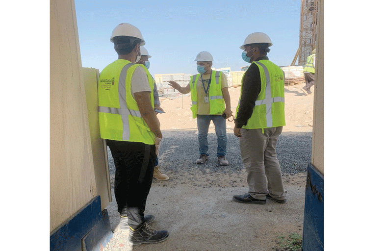 بلدية مدينة أبوظبي تنفذ حملة تفتيشية على 255 موقعاً إنشائياً داخل جزيرة أبوظبي وخارجها