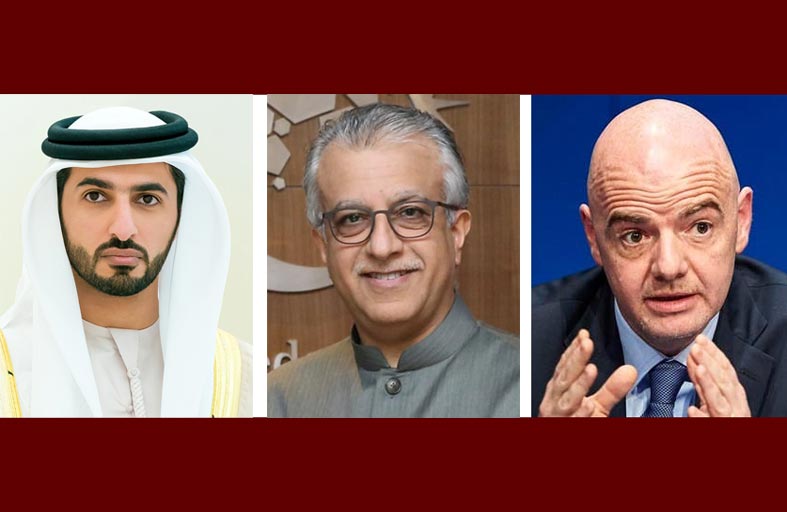 انفاتينو وسلمان بن إبراهيم يهنئان نادي العين بلقب دوري «أدنوك» للمحترفين