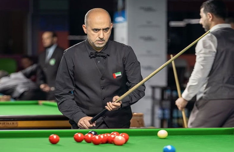 ذهبية وبرونزية للإمارات في البطولة العربية للبلياردو والسنوكر