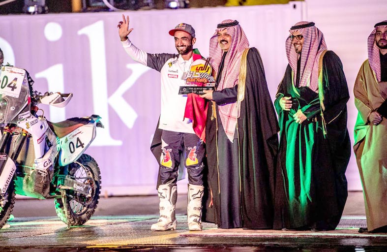 محمد البلوشي: تجربة جديدة في الشتاء وهدفي صعود منصة التتويج 