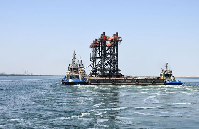 «أدنوك» تستكمل «إبحار» الهياكل الأساسية في حقلي «الحيل» و«غشا» للغاز البحري