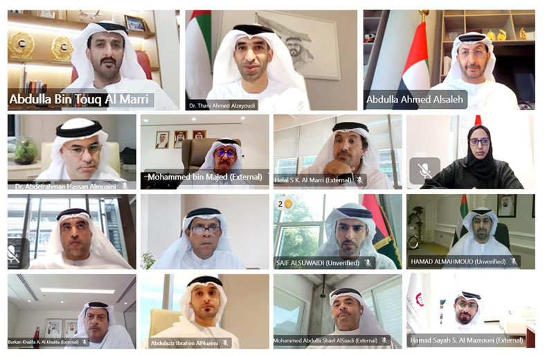 لجنة التكامل تناقش تعزيز الربط الرقمي للسجل الاقتصادي الوطني وتطوير منظومة الامتثال المالي والتشريعي في الدولة