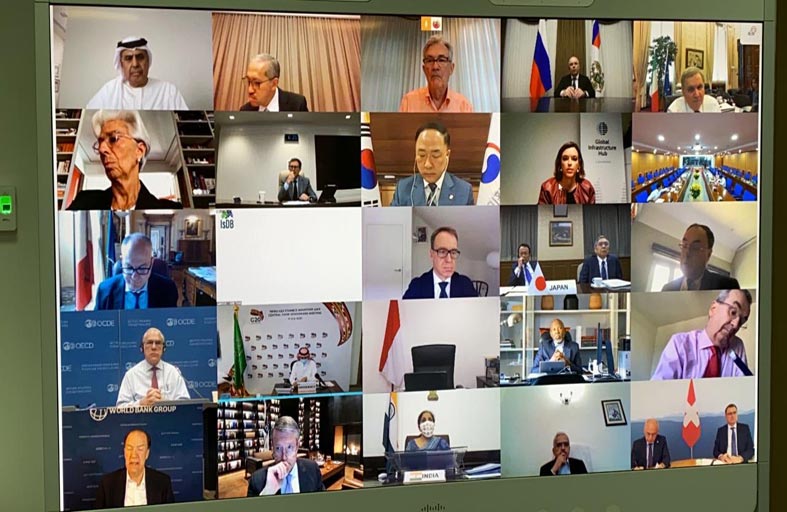 عبيد الطاير يشارك في اجتماع وزراء مالية  ومحافظي البنوك المركزية لمجموعة العشرين