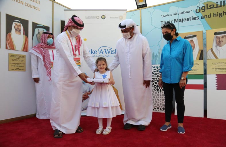 ‎تحقيق أمنية ترسم البسمة على شفاه طفلين في معرض إكسبو 2020 دبي