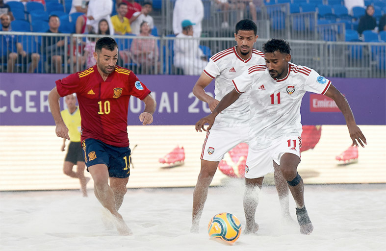 منتخب الإمارات للكرة الشاطئية يشارك في 4 بطولات قبل استضافة كأس العالم