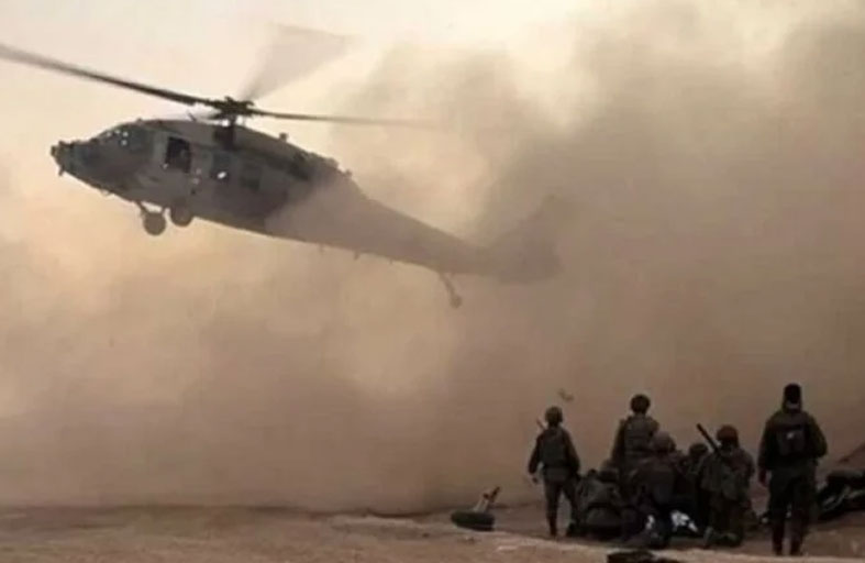  إنزال جوي إسرائيلي في موقع عسكري قرب دمشق 