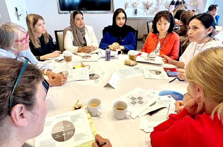 الخارجية تشارك في اجتماع شبكة نقاط الاتصال للمرأة والسلام والأمن في واشنطن