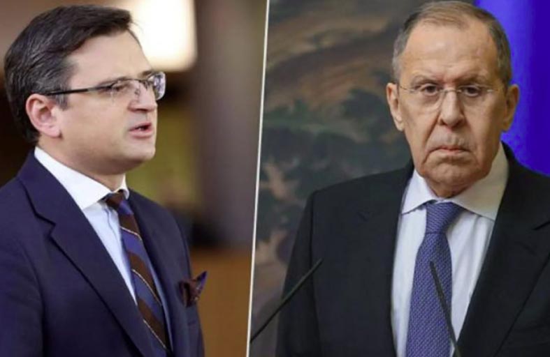 لقاء محتمل بين وزيريْ خارجية روسيا وأوكرانيا 