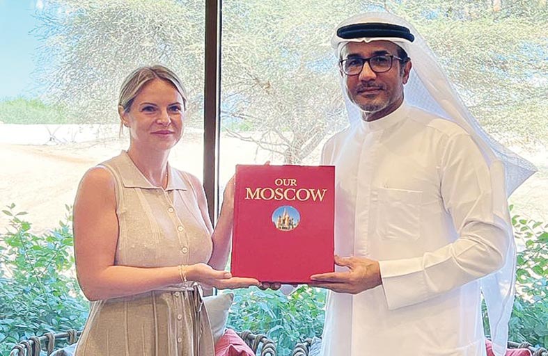 حديقة الحيوانات بالعين تبحث سبل التعاون المشترك مع حديقة موسكو للحيوانات