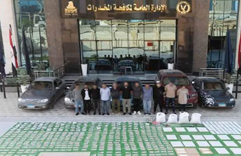 أكبر ضبطية كبتاغون في تاريخ مصر