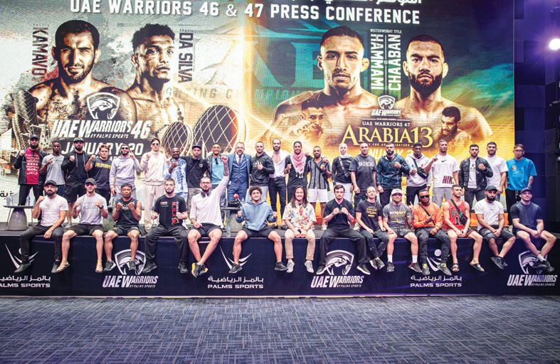 النسختان الدولية والعربية من «محاربي الإمارات» اليوم وغداً 