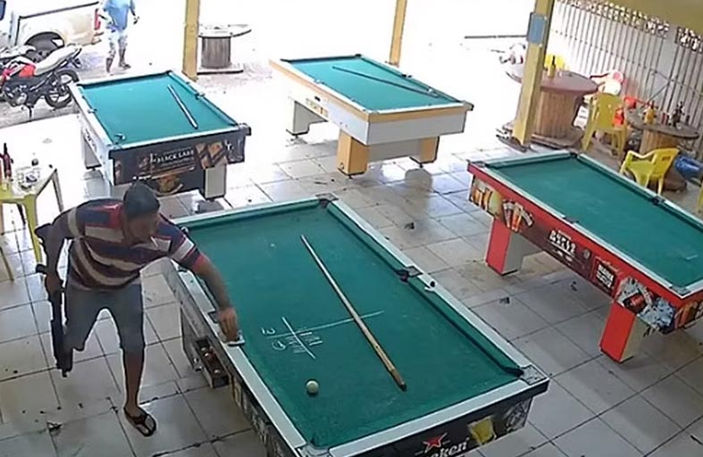 يرتكبان مجزرة بسبب خسارة لعبة بلياردو