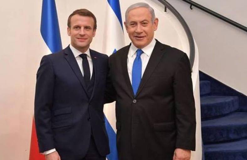 نتانياهو يزور فرنسا في 2 فبراير للقاء ماكرون 