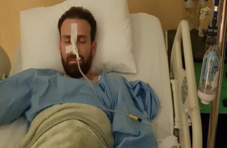 انفجار معوي.. عملية جراحية عاجلة لفنان مصري