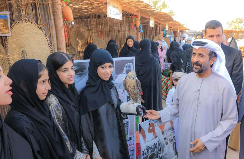 1500 زائر في اليوم الأول لمعرض «تراثي هويتي 2» بمشاركة أكثر من 54 جهة تعليمية وحكومية