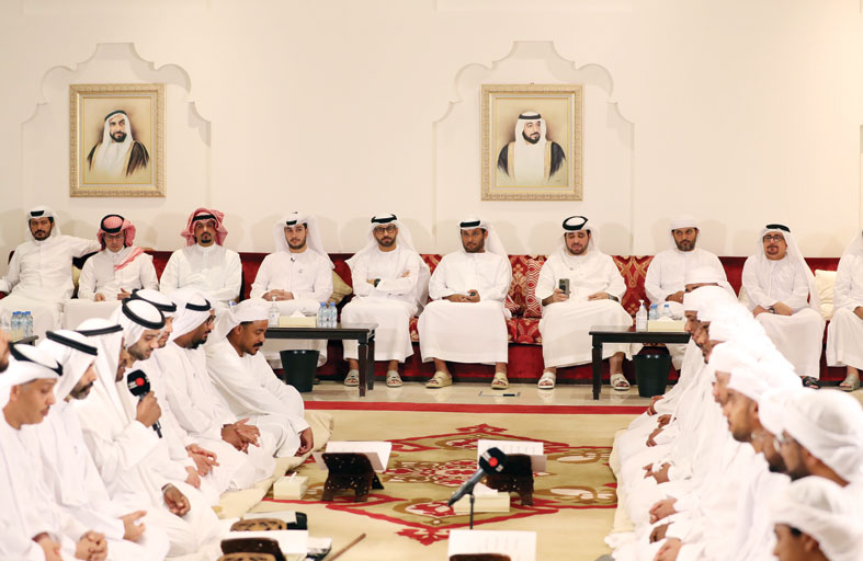 فن المالد.. أمسية رمضانية في مجلس محمد خلف