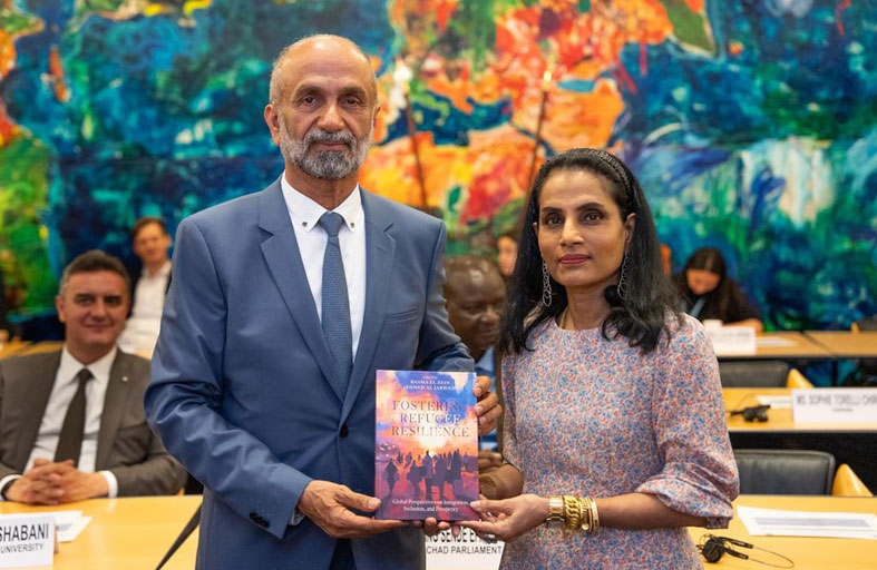 العالمي للتسامح والسلام يشارك في فعالية حول تعزيز صمود اللاجئين