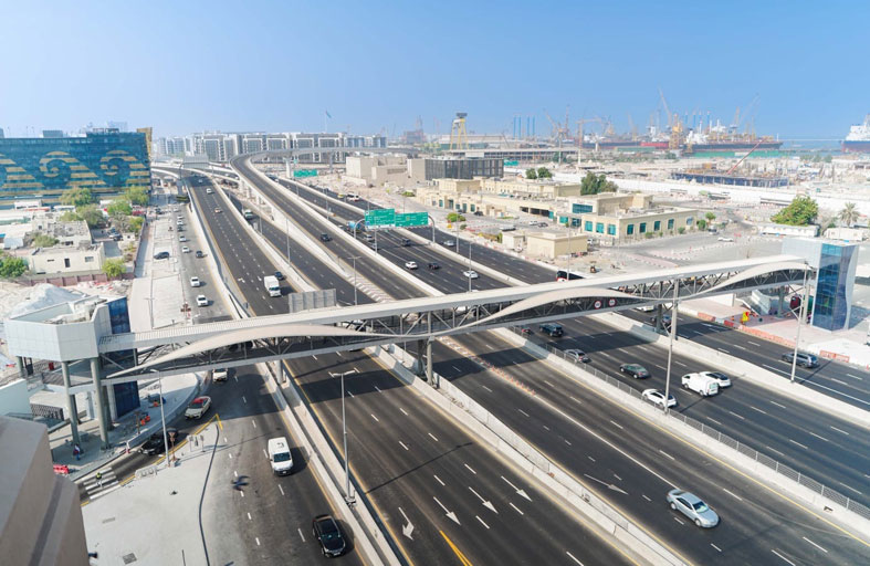 طرق دبي تواصل أعمال مشروع تطوير محور الشندغة