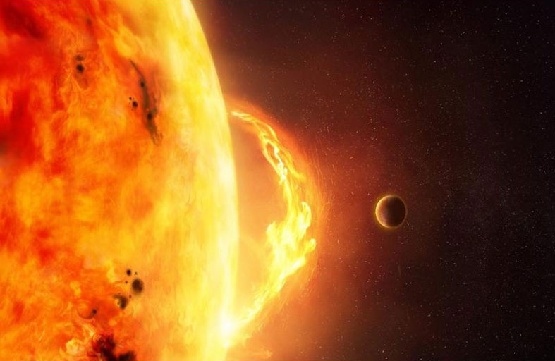 رصد أقوى توهج للشمس منذ 3 سنوات