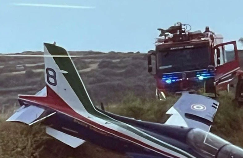 عرض جوي ينقلب لكارثة