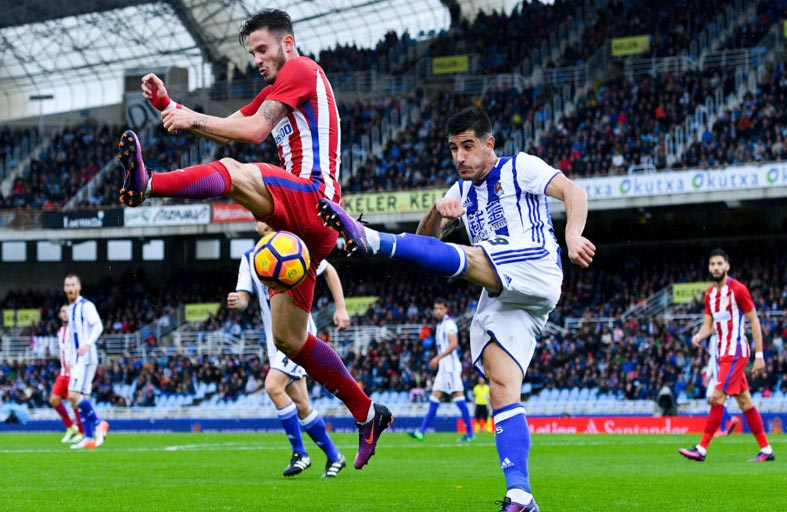 سوسييداد يسعى لعبور دوري الأبطال في لقاء أتلتيكو مدريد