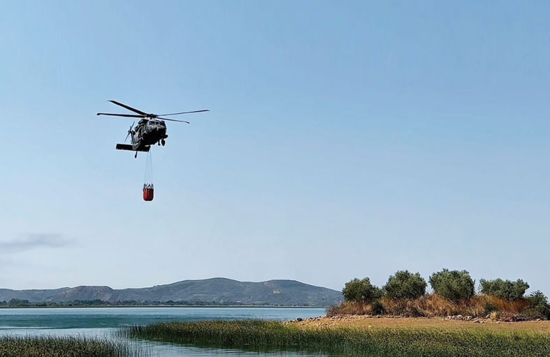 فريق الإنقاذ الإماراتي يواصل احتواء حرائق الغابات في ألبانيا بكفاءة عالية