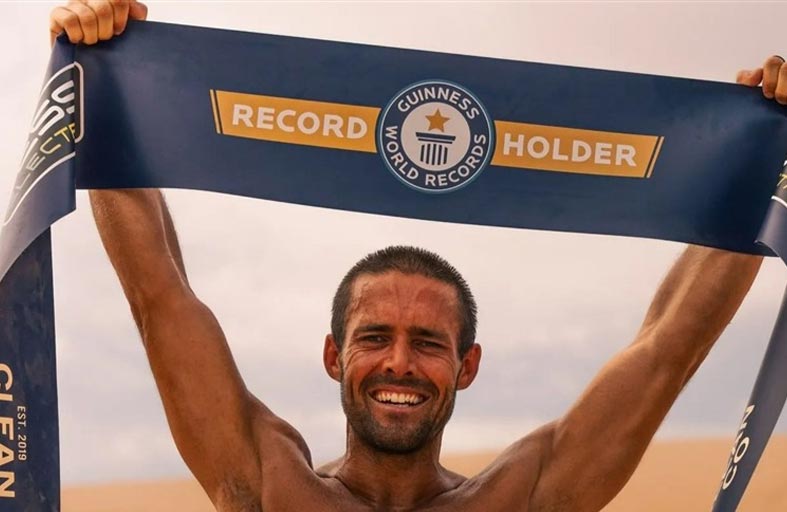 يدخل غينيس بـ 30 ماراثوناً خلال شهر