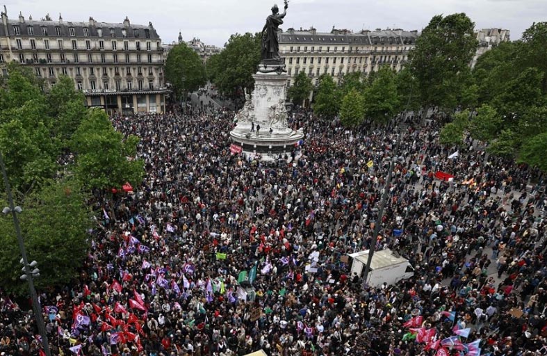 الناخبون المسلمون في فرنسا قلقون من اليمين المتطرف 