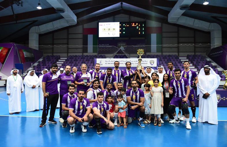 الأخضر السعودي بطلاً لدولية العين للكرة الطائرة والزمالك المصري وصيفاً والعين ثالثاً