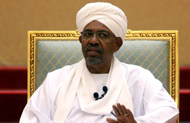 عمر البشير تحت القصف في أم درمان