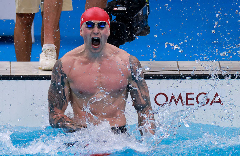 البطل الأولمبي بيتي يغيب عن بطولة بريطانيا للسباحة 