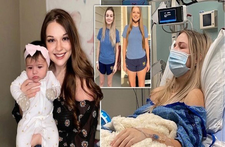 تتقيأ 130 مرة في اليوم بسبب أعراض حمل نادرة