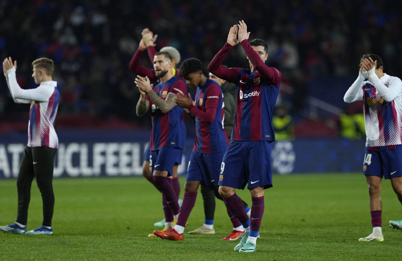 تأهل برشلونة ودورتموند ولاتسيو وأتلتيكو بأبطال أوروبا