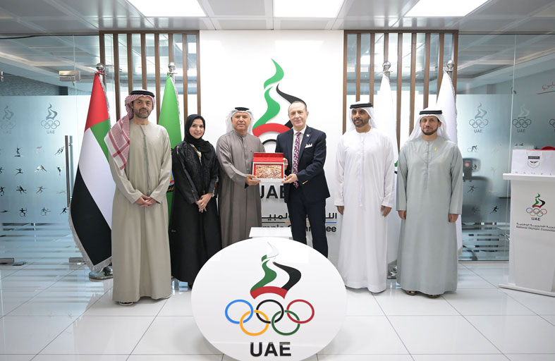 «الأولمبية الوطنية» تبحث تعزيز التعاون مع نظيرتها الألبانية