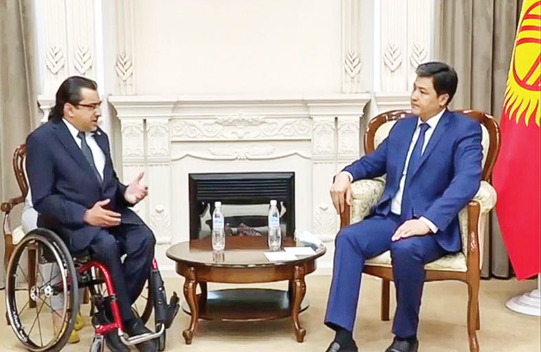 رئيس وزراء قرغيزستان : الإمارات نموذج ملهم في تمكين أصحاب الهمم