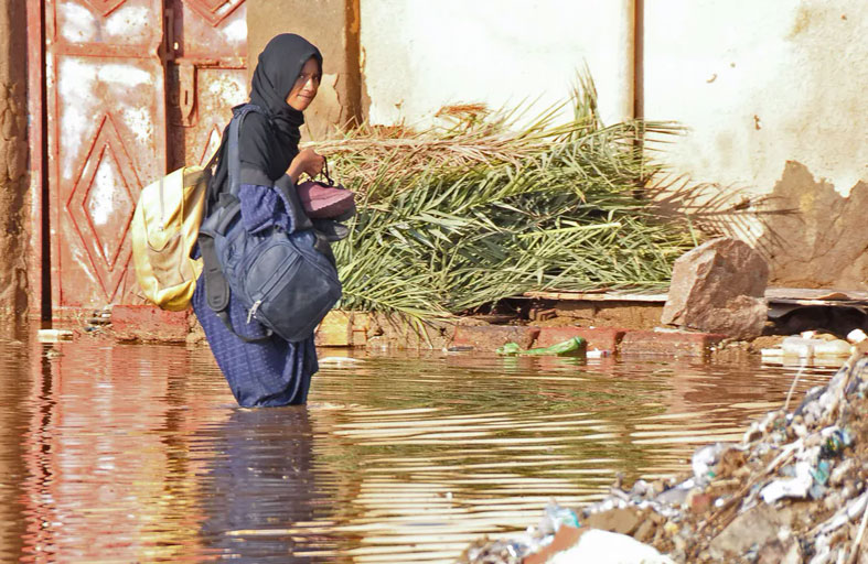 بسبب آثار الحرب.. مخاوف في السودان من كارثة بيئية خريفية