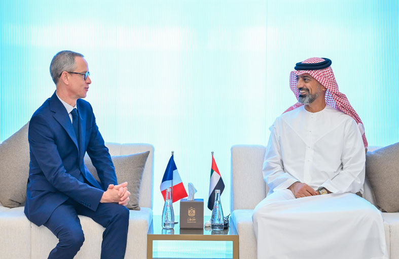 عمار بن حميد يستقبل القنصل العام الفرنسي